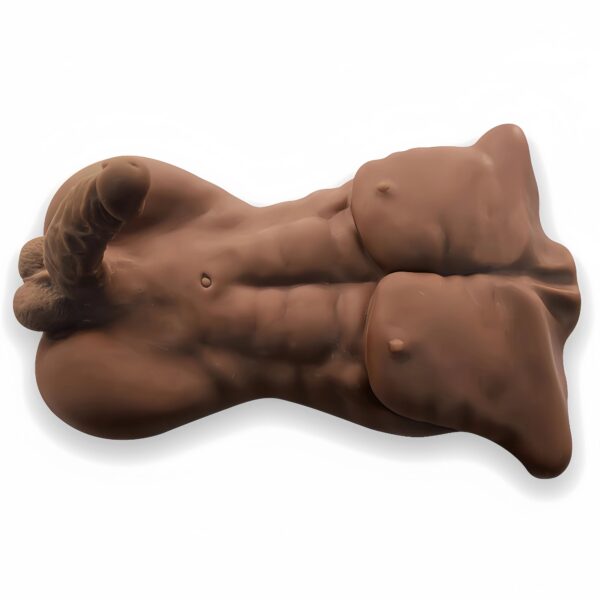 T528(15.4lb/53cm) Black Big Coke Ebony Male Sex Dolls Torso Dildo For Women | JLY - Image 10
