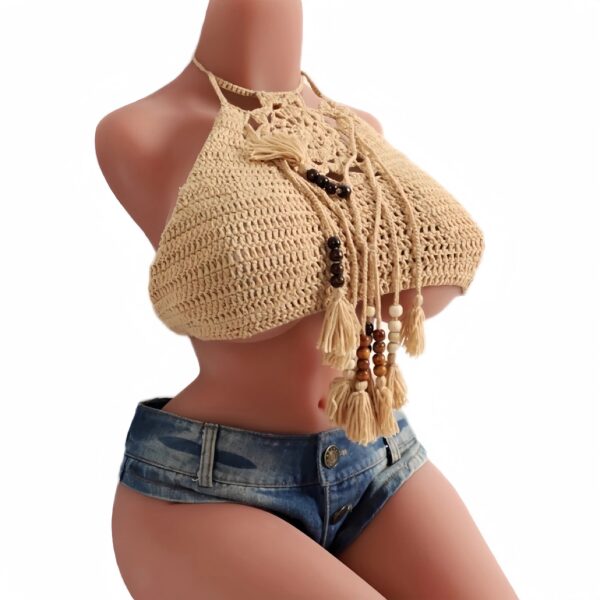 T532 (37.47lb/27.55inch) Sexiest tan-skinned life-size sex doll with curvy torso - Image 8