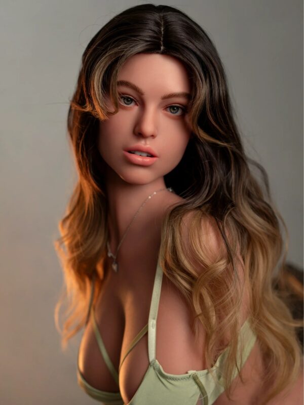 T916-109cm(3ft7)/25.8kg G Cup Silicone Head (Movable Jaw) + SLE Body Bubble Butt BBW Sex Doll Torso With Head【In Stock USA & Canada】｜Zelex Doll - Image 7