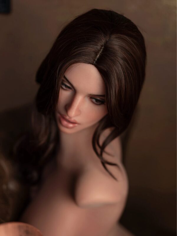 T925-111cm(3ft7)/27.4kg K Cup Silicone Head (Movable Jaw) + SLE Body Bubble Butt Silicone Sex Doll Torso With Head【In Stock USA & Canada】｜Zelex Doll - Image 8