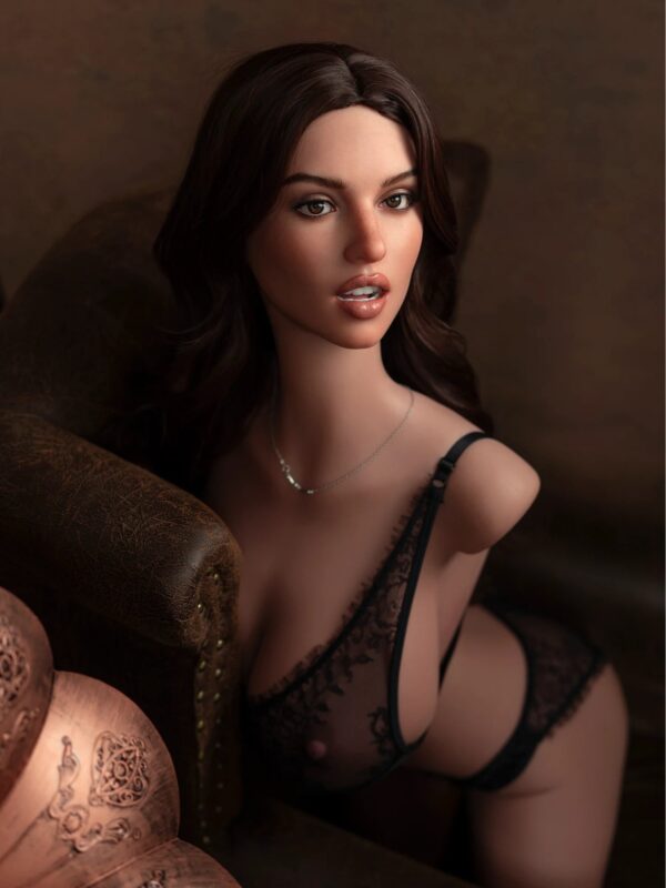 T925-111cm(3ft7)/27.4kg K Cup Silicone Head (Movable Jaw) + SLE Body Bubble Butt Silicone Sex Doll Torso With Head【In Stock USA & Canada】｜Zelex Doll - Image 4