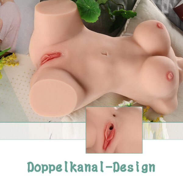 Zelda(For EU Customers): 7.16lb Mini Cute Torso Sex Doll - Image 3