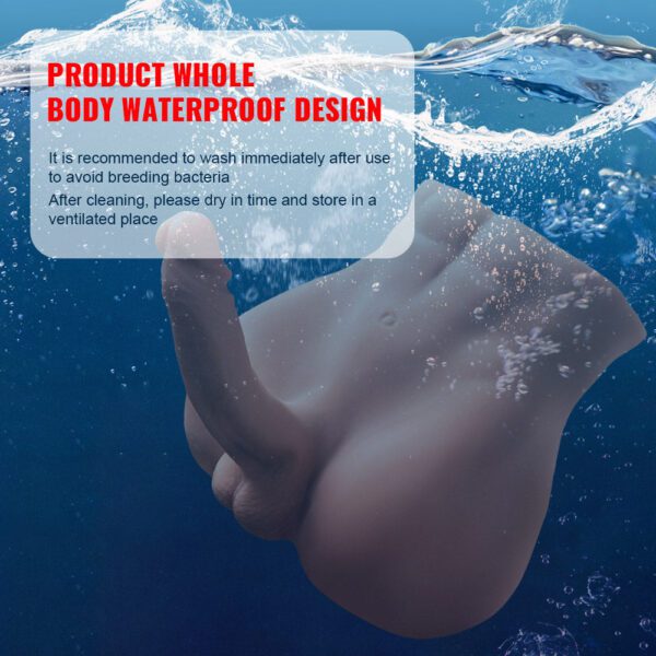 Vincent(For EU Customers): 11.46lb Realistic Dildo Tight Anal Male Torso Sex Doll - Image 6