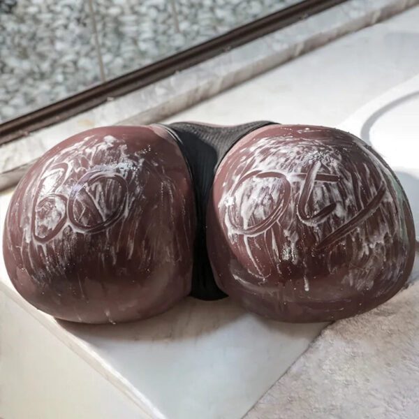 A599 (83lb) Coco-Sucking Doggy Style Big Booty Ebony Obese BBW Black Sex Doll Torso Realistic Biggest Ass Sex Toy - Image 2