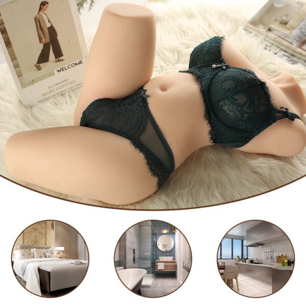 Edith Twin(For EU Customers): 20.28LB Sex Doll Masturbator with Realistic Texture - Image 4