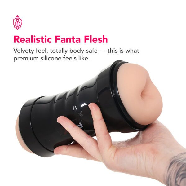 PDX Wet Pussies Super Flip-A-Pussy Over Stroker in Light - Image 4