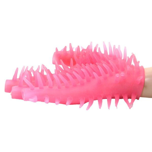 Masturbating Glove in Pink - Image 3