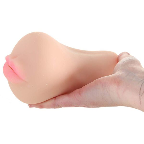 Stroke It Anatomical Mouth Stroker in Ivory - Image 4