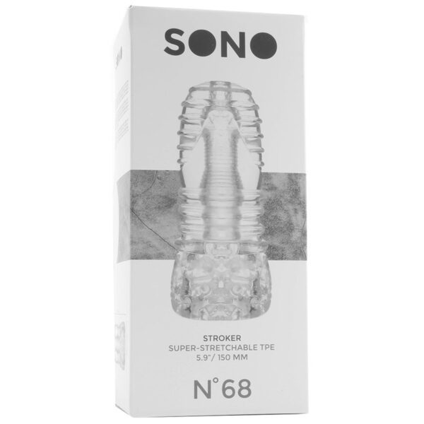 SONO No.68 Super Stretchable Stroker in Clear - Image 6