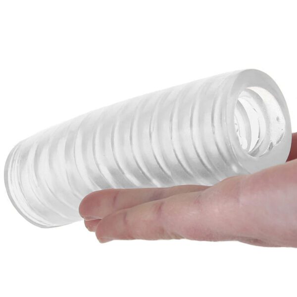 Rize Ribz Self Lubricating Stroker in Glow in the Dark - Image 4