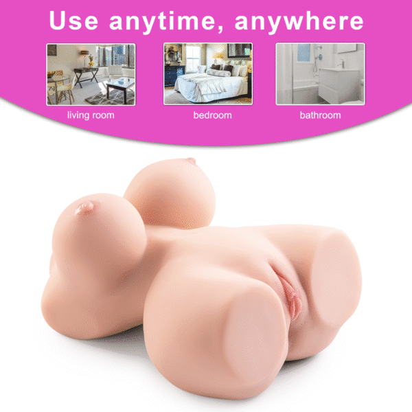 Rosalina(For EU Customers): 10.5lb Curvy Body Mini Torso Sex Doll - Image 6