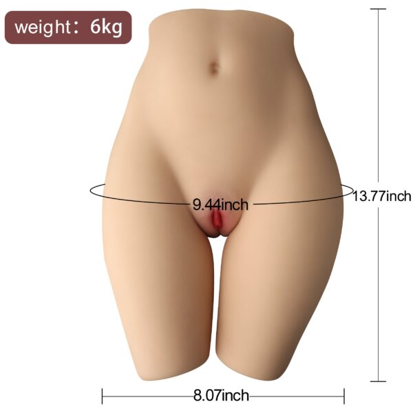 Izabella(For EU Customers): 13.23lb Skinny Sexy Model Leg Torso - Image 10