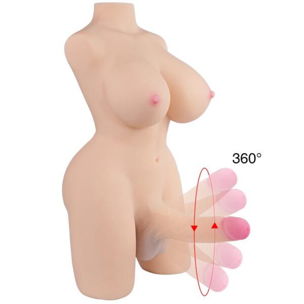 T635-30.3LB 7.1inch Sarina Big Penis Trans Sex Doll Torso丨Tantaly - Image 8