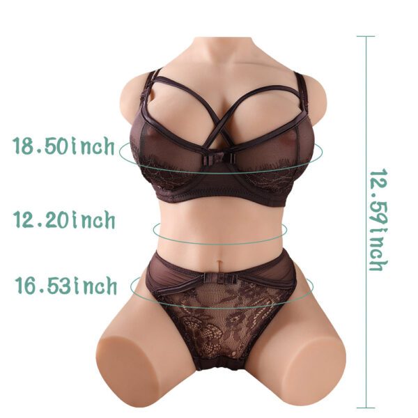 Zelda(For EU Customers): 7.16lb Mini Cute Torso Sex Doll - Image 9