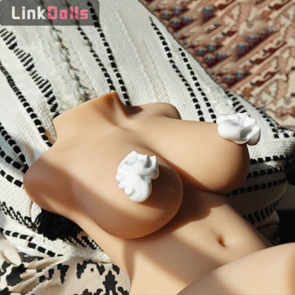 T519(20.32lb) Curvy Lightweight 55cm Sex Doll Torso&Plump Breasts&Large round nipples - Image 3